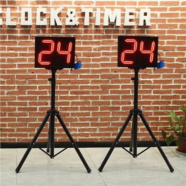 Qual é a nitidez da tela de um relógio digital LED?